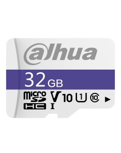 Карта памяти 32Gb C10 U1 V10 FAT32 Memory Card DHI TF C100 32GB Dahua