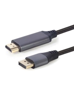 Аксессуар Cablexpert DisplayPort HDMI 20M 19M 4K 1 8m Black CC DP HDMI 4K 6 Gembird