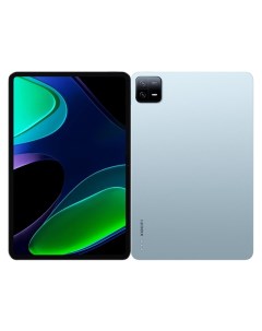 Планшет Pad 6 6 128Gb Global Mist Blue Qualcomm Snapdragon 870 2 2GHz 6144Mb 128Gb Wi Fi Cam 11 0 28 Xiaomi