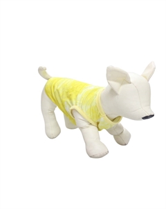 Футболка для собак Lemon pie XS (длина спины 25см, обхват груди 38-42см) желтая Foxie