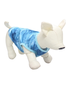 Футболка для собак Sky XS (длина спины 25см, обхват груди 38-42см) голубая Foxie