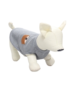 Футболка для собак Autumn M (длина спины 35см, обхват груди 48-52см) серая Foxie
