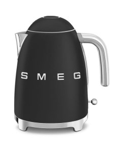 Чайник электрический KLF03BLMEU 2400Вт черный и серебристый Smeg