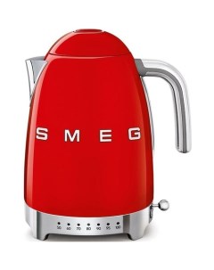 Чайник электрический KLF04RDEU 2400Вт красный и серебристый Smeg