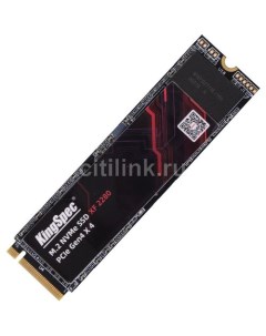 SSD накопитель XF 512 512ГБ M 2 2280 PCIe 4 0 x4 NVMe M 2 Kingspec