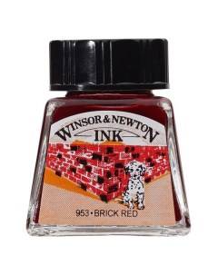 Тушь Winsor Newton Drawing Inks 14 мл Кирпичный Winsor & newton