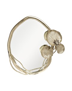 Зеркало декоративное Флора в золотой раме Garda decor