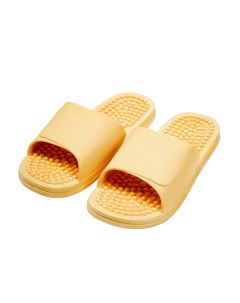 Тапочки с массажным эффектом Healthy Feet Открытый нос Жёлтый 38 39 Amaro home