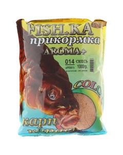 Прикормка Fish ka Карп Карась вес 1 кг Fishka