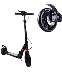 Самокат Disc Steel Wing черный Urban scooter