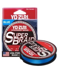 Плетеный шнур для рыбалки YO Zuri PE SUPERBRAID 150YDS Blue 20Lbs 0 23mm Yo-zuri