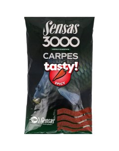 Прикормка 3000 Carp Tasty Robin Red 1кг Sensas