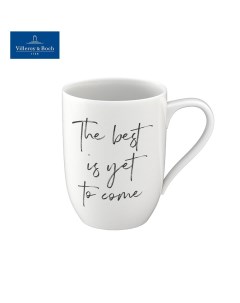 Кружка 340 мл The best is yet to come Statement Villeroy&boch