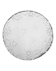 Тарелка декоративная 18 см прозрачная Неман
