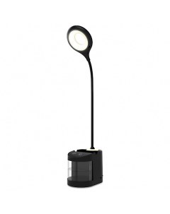 Настольная лампа офисная DE56 DE562 BK черный LED 4200K 4W Ambrella light