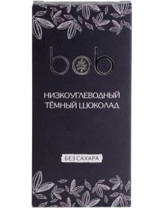 Шоколад Темный без сахара 50г Bob