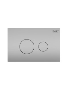 Кнопка смыва для инсталляции скрытого монтажа Venice матовый хром DB1029002 D&k