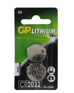 Батарейка Lithium Cell CR2032 2 3V 2 шт Gp