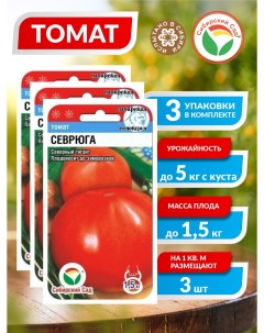 Семена томат Севрюга 3 уп Сибирский сад