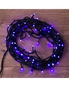 Световая гирлянда новогодняя Твинкл 303 154 10 м фиолетовый Neon-night