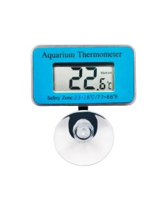 Термометр для аквариума AT 1 цифровой погружной пластик 47x28x29 мм Ringder