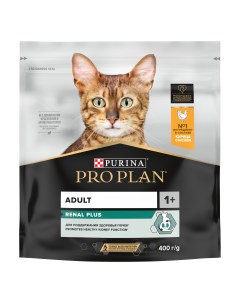 Сухой корм для кошек для поддержания здоровья почек с курицей 400 г Pro plan