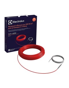 Теплый пол нагревательный кабель ETC 2 17 2500 1 0 Electrolux