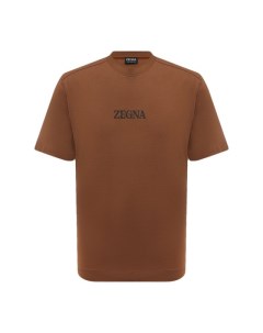 Хлопковая футболка Zegna