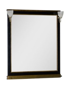 Зеркало Валенса 100 черный краколет золото 180294 Aquanet