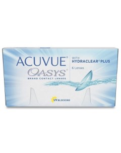 Линзы контактные Acuvue oasys 8 4 2 5 6шт Johnson & johnson