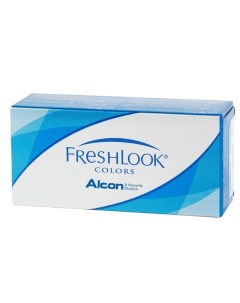 Линзы контактные цветные Алкон freshlook colors 8 6 0 00 Hazel 2шт Alcon