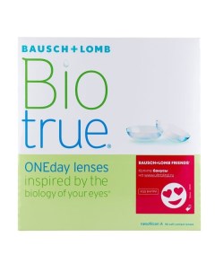 Линзы контактные Biotrue ONEday 8 6 1 0 90шт Bausch & lomb