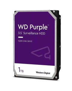 Внутренний жесткий диск 3 5 1Tb WD11PURZ 64Mb 5400rpm Purple Western digital