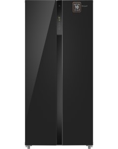 Холодильник Side by Side WSBS 500 Inverter NoFrost Black Weissgauff