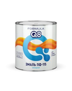 Эмаль ПФ 115 алкидная глянцевая бирюза 2 7 кг Formula q8