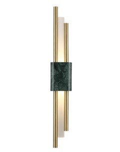 Бра CARTA AP6W LED GREEN BRASS Crystal lux