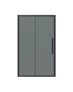 Душевая дверь Cosmo 120x195 100 K33 02 120 21 10 стекло тонированное профиль черный матовый Grossman