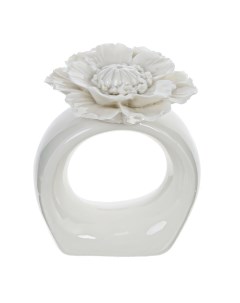 Кольцо для салфеток 795310 Цветок белый Remecoclub