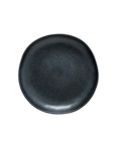 Тарелка Livia 28 см керамическая черная Costa nova