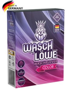 Стиральный порошок Color для цветных и черных тканей 420 г Wasch lowe