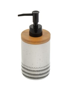 Дозатор для жидкого мыла Геометрия керамический 7 4x11 617 6 см CE2571AA LD Nobrand