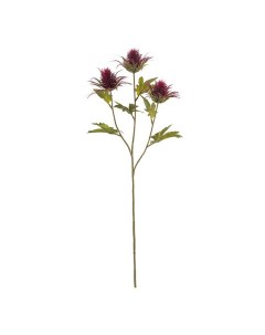 Искусственный цветок Эрингиум Декор бургунди 67 см Азалия