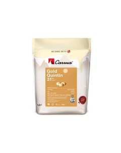 Шоколад белый Gold Quintin 31 какао CHW R118GOLDE6 Z71 1 5кг Carma