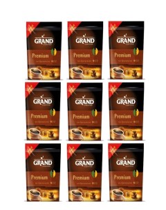 Кофе растворимый Premium по бразильски 50 г х 9 шт Гранд