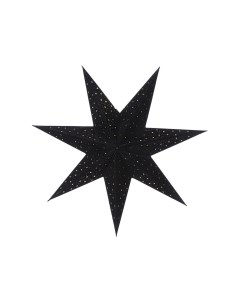 Подвесное украшение Подвесная бумажная звезда изарра 170263 45 см черный Edelman