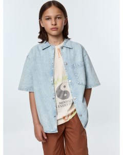Джинсовая рубашка с короткими рукавами для мальчиков Sela