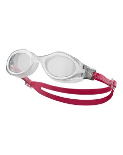 Очки для плавания ПРОЗРАЧНЫЕ линзы нерегулир переносица белая оправа Flex Fusion NESSC152613 Nike