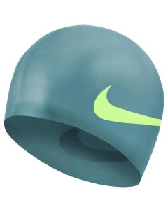 Шапочка для плавания Big Swoosh NESS8163448 темно бирюзовый Nike