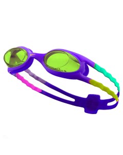 Очки для плавания детские ЗЕЛЕНЫЕ линзы нерегул пер фиолетовая оправа Easy Fit NESSB166593 Nike