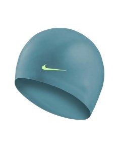 Шапочка для плавания Solid Silicone FINA Approved 93060448 темно бирюзовый Nike